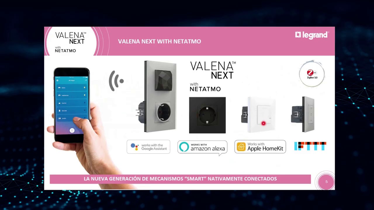 Valena™ Next la nueva gama de Legrand para el hogar